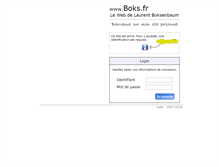 Tablet Screenshot of boks.fr